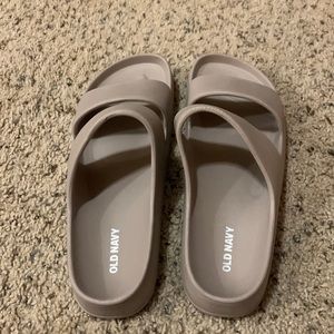Old Navy Plastic Slides 8.0 New!
